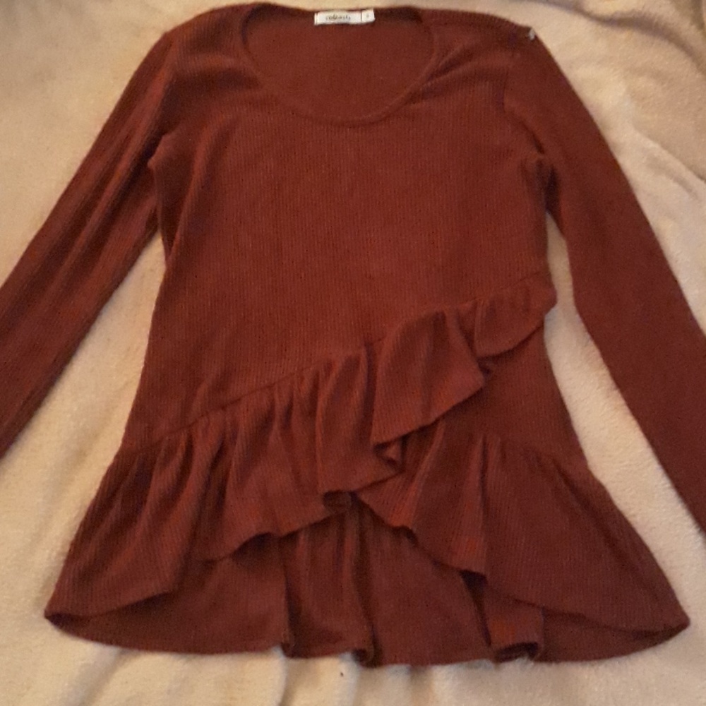 NWT REDHAUTE BRAND RED SWEATER